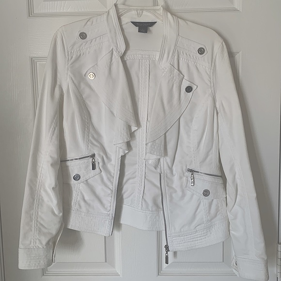 WHBM white jacket size 2 - Picture 1 of 3